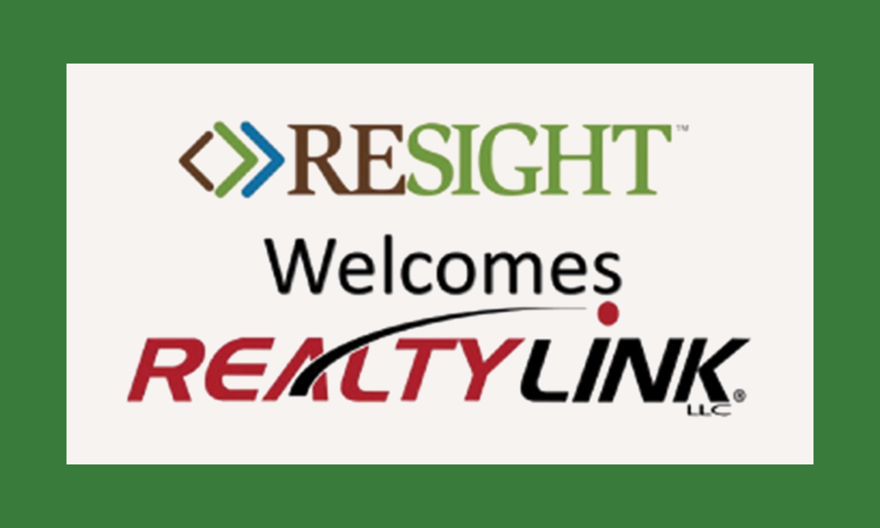 Resight welcomes RealtyLink